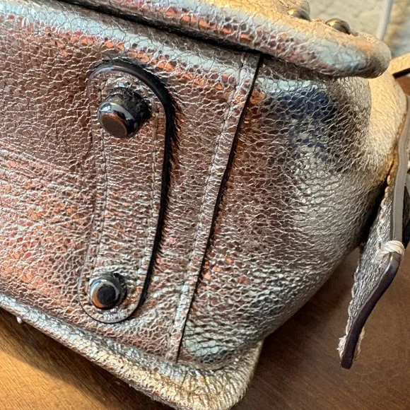 COACH Dreamer 21 Platinum Handbag - Picture 12 of 13